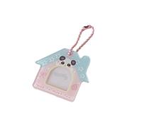 1" Portrait Compatible Nice Acrylic Cottage Charm Holder Stylish Function Key Ring or Fashionable Ornament Girl Cute Keychain Jewelry, フリーサイズ
