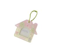 1" Portrait Compatible Nice Acrylic Cottage Charm Holder Stylish Function Key Ring or Fashionable Ornament Girl Cute Keychain Jewelry, フリーサイズ