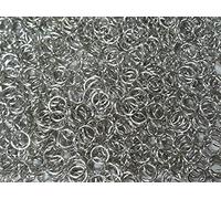 1 Pound Bright Aluminum Chainmail Jump Rings 16G 3/8" ID (2300+ Rings)