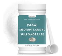1 Pound SLSA Powder for Making Bath Bombs Premium SLSA Sodium Lauryl Sulfoacetate Powder Amazing Bubbles Gentle on Skin Suitable for Making Bath B
