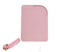 1 Premium Silicone Protective Mat for Styling Tools - Heatproof Surface for Straighteners & Curling Wands - Non-Slip Base Safeguards Countertops - Universal Size Fits Most Hair Irons