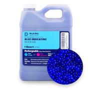 1 Quart Blue Replacement Desiccant Indicating Silica Gel Beads - 2 LBS Reusable by DRY&DRY