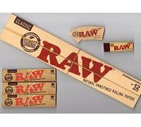 1 Raw Supernatural Booklet + 3 Classic King Size Booklets + 1 Cone Tip + 1 Regular Tip Combo for You or Your Loved Ones - Sold by Trendz