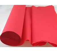 1 Red - Jumbo 26 Metre Crepe Paper Roll. 50cm x 26metres long Many uses as decorations, marketing tools, great favourite with schools and the craft industry