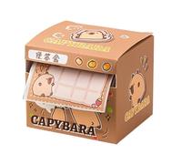 1 Retractable Sticky Notes with Cartoon Bookmarks, Removable Pull-Out Tabs for Study & Project Management Adhesive Tabs