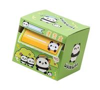 1 Retractable Sticky Notes with Cartoon Bookmarks, Removable Pull-Out Tabs for Study & Project Management Adhesive Tabs
