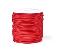 1 Roll 0.8mm 49 Yards Knotting Cord Beading Beads Thread Colored Craft String Wire Rope String For Bracelets Making