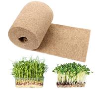 1 Roll 10" X 157" Microgreen Grow Mat Natural Fiber Grow Mats Microgreens