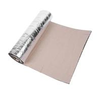 1 Roll 3/5/6/10mm 50cmx200cm Car Noise Insulation Fireproof Heat Insulation Pad Aluminum Foil Engine Deadenin Sound Deadener Pad Heat Shield Mat(100x40cmx10mm)