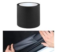 1 Roll 3M 3D Black Vinyl Wrap 10CM Carbon Fiber Viny Adhesive Wrap Sheet Roll for Car