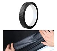 1 Roll 3M 3D Black Vinyl Wrap 3CM Carbon Fiber Viny Adhesive Wrap Sheet Roll for Car