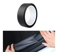 1 Roll 3M 3D Black Vinyl Wrap 5CM Carbon Fiber Viny Adhesive Wrap Sheet Roll for Car
