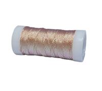 1 Roll 42 Meters Iridescent Metallic Crochet Thread 0.4MM Sparkly Metallic Khaki Yarn Glitter Crochet Yarn for Knitting/Embroideries/Sewing