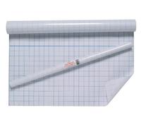 1 Roll 50cm X 1 Meter Book Cover Clear Film Sticky Back Plastic Fablon Type Adhesive Acid Free