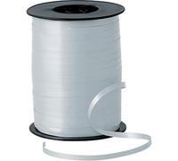 1 roll 5mm x 500m Curling Balloon Ribbon - SILVER for Gift Wrapping, Party Favors, Decoration, Florist, Floral & Craft work