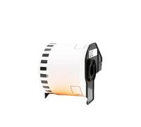 1 Roll 62mm X 30.48M Continuous Label Compatible with QL-570 QL-700 QL-800 QL-1060 QL-1100 Printer(Orange)