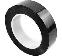 1 Roll Carbon Fibre Tape, Gloss Black Vinyl Wrap Self Adhesive Carbon Fibre Film Tape without Bubble, Anti scratch Vinyl Wrap for Cars, Suitable for Appearance & Interior of Motorcycle Car Mods