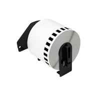 1 Roll Continuous Paper Label Sticker for Brother QL Label Printer, Continuous Length Paper Labels with 1 Reusable Holder(DK-44205 62mmx30.48m)