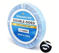 1 Roll Hair Extension Tapes Tabs Double Sided Ultra Hold, Hair Tapes For Extensions, Strong Waterproof Hold, Easy Clean Up - 8mm*2.7m 06