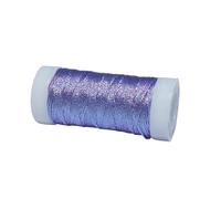 1 Roll Metallic Crochet Thread Purple,Iridescent Metallic Yarn,Shinny Knitting Thread String for Embroideries