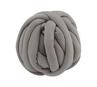 1 Roll Milk Yarn Knitting Cotton Yarn for Crocheting Soft Jumbo Giant Chunky Hand-Woven Crochet Yarn for Handcrafts Blanket Doormats Cushions Pillows Carpets (20 Yards)