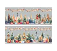 1 Roll Mr. Paper Christmas Landscape Masking Tape PET Elderly Anime Tape Decoration Stationery Handbook