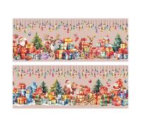 1 Roll Mr. Paper Christmas Landscape Masking Tape PET Elderly Decoration Tape Anime Handbook Stationery