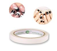 1 Roll Nail Tape Strips Nail Art Adhesive Tape Nail Art Tips Guide Creative DIY Nail Art Supplies Convenient Nail Sticker Manicure Tools.