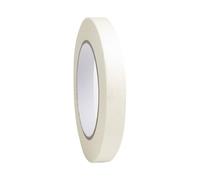 1 Roll of Masking Tape, 1.5cm * 50m Masking Tape for Painting, Low Tack White Painters Tape for Sharp Paint Lines, Multi Surface Painting Tape for Painting Crafts & Decorators