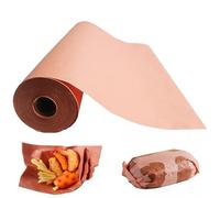 1 Roll Pink Butcher Paper, 40cm x 20m, Food Grade Kraft Paper for BBQ, Smoking, Grilling, Wrapping Meat & Fish, Moisture-Resistant, Unbleached, Eco-Friendly