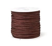 1 Roll String For Bracelets Making 0.8mm 49 Yards Knotting Cord Beading Beads Thread Colored Craft String Wire Rope