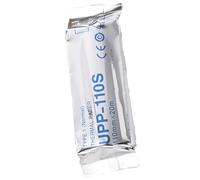 1 Roll UPP-110S Ultrasound Paper, White Video Thermal Paper Replacement for UPP-110S, Black 110 mm x20m
