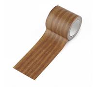 1 Roll Wood Grain Repair Tape,2.2 Inch x 15ft Self Adhesive Wood Colored Tape for Tables,Wood Colored Trim Wood Effect Duct Tape Simulated Wood Patch Tape for Windows,Doors,Floors,DIY Craft(Brown)