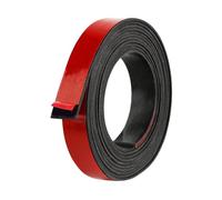 1 RollRubber Strips Self Adhesive Rubber Sealing Strip, Waterproof Neoprene Foam Rubber Seal Strip, 25mm(W) x 2mm(T) x 4m(L) SolidRubber Tape Roll for DIY Gaskets Seals Crafts Furniture Protection