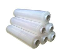 1 Rolls Clear Pallet Stretch Shrink Wrap Roll - 500mm x 250m, 23 Micron | Heavy-Duty Cast Film for Packing, Moving & Storage | Waterproof, Non-Extended Core Cling Film - Bubble Wrap Shop