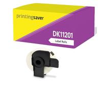 1 Rolls Compatible DK-11201 Address Labels, 29 x 90 mm, 400 Labels/Roll, White - Single Roll - for Brother P-Touch QL-500 to QL-1060N