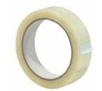 1 ROLLS OF 25mm WIDE CLEAR TRANSPARENT CELLOTAPE TAPE - LARGE SIZE 1 INCH WIDE x 66 METRES PER ROLL - 25mm x 66m - BOX SEALING PACKING MAILING POSTAL POSTAGE PACKAGING PARCEL WAREHOUSE TAPES