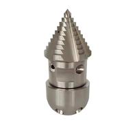 1" Rotating Jet Nozzle, 4 Side 6 Rear Orifices, Water Cleaning Tool