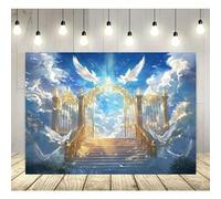 1 Sacred Door Polyester Background Cloth - Theme Banner Leading to Heaven 350x230cm