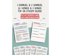 1 Samuel & 2 Samuel & 1 Kings & 2 Kings Chapter-by-Chapter Tip-In Bible Study Guide: Cut-Out Reference Cards with Chapter Reflections (Complete Chapter-by-Chapter Tip-In Bible Study Series)