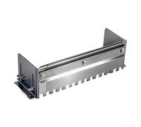 1*scraper Tile Notched Trowel Professional Use For Ceramic Tiles Thickened Stainless Steel Scraper Wear Resistance As Shown In The Figure (A)