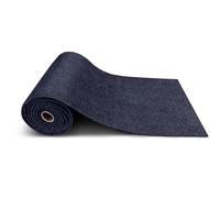 1 Scroll 40x200 cm Carpet Tiles, 0.8 SQM Self Adhesive Carpet Tile, Peel and Stick Floor Tiles, Soft Padded Non-Slip Hardwearing for Office, Home, Kitchen, Bedroom, Living Room (Navy Blue)