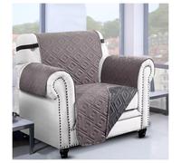 (1 Seater Sofa Cover, L.Grey & D.Grey) Pet Sofa Slipcovers 1 2 3 Seater Furniture Cover