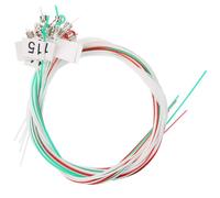 1 Set 15 Lyre Harp Strings Replacement Nylon String for Lyre Harp Musical Instrument Accessories