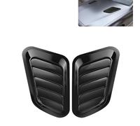 1 set (2 pieces) of car mods accessories for bonnet vents, compatible for Ford Transit Connect 2014-2025,Car exterior accessory,stylish and cool (Black)