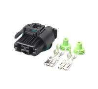 1 Set 2 Pin Auto water proof se/nsor/s Connector Sealed Electrical High Current Fan Motor Plug 1544678-2 1544334-1 1544317-1(10 Sets,Female)