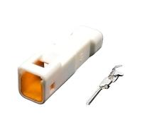 1 Set 2 Pin Automotive Electric Wire Connector Housing Male Female Plug compatible with the 02R-JWPF-VSLE-S 02T-JWPF-VSLE-S(5 Sets,Male-01)