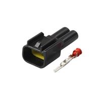 1 Set 2 Pin Ignition Coil Socket Automotive Cable Connector Wire Harness water proof Plug compatible with the FW-C-2F-B FW-C-2M-B(20 sets,Male)