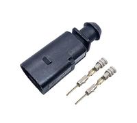 1 Set 2 Pin Way 1J0973802 Group Auto Temp se/nsor/s Plug Deflation Valve Socket water proof Electrical Wire Connector(5 Sets)