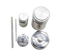 1 set 25-500ml Hydrothermal Autoclave Reactor with PTFE Chamber for Hydrothermal Synthesis - Stainless Steel devise(400mL Ptfe Set)